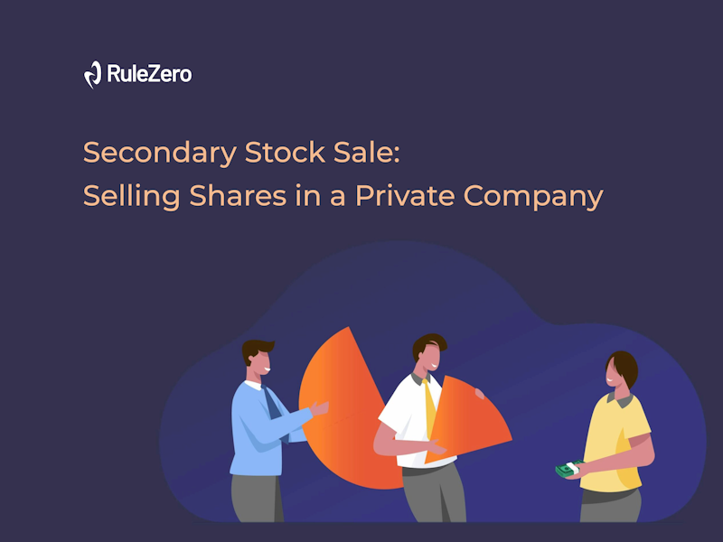 Secondary stock sale Selling shares in a private company Hissa by